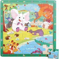Playme Puzzle & Gra drewniane Dżungla