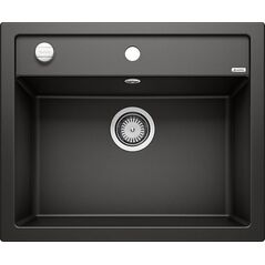 Zlewozmywak Blanco Dalago 6 Silgranit czarny z korkiem automatycznym (525873)
