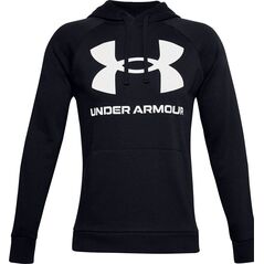 Under Armour Bluza męska Rival Fleece Big Logo HD czarna r. S (1357093 001)