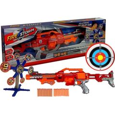 Lean Sport Karabin na piankowe strzałki z tarczą obrotowy Cel 66cm
