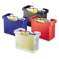 Herlitz POJEMNIK NA TECZKI ZAWIESZANE LEITZ PLUS, CZARNY