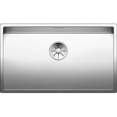 Zlewozmywak Blanco Claron 700-U Stal polerowana z korkiem InFino (521581)