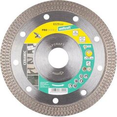 Wolfcraft TARCZA DIAMENTOWA DO PŁYTEK 125 X 22/10 WOLFCRAFT PRO CERAMIC TURBO WF8329000 WOLFCRAFT