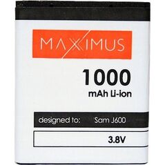 Bateria Maxximus BAT MAXXIMUS SAM J600 1000mAh Li-ion AB483640BU
