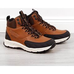 Buty trekkingowe damskie Big Star Trapery nieocieplane camel Big Star II274453 36