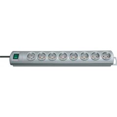 Listwa zasilająca Brennenstuhl Primera-Line 8 gniazd 2 m srebrna (1153394028)
