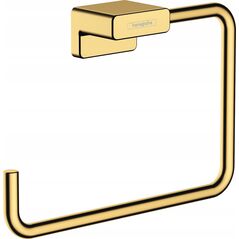 Hansgrohe Wieszak na ręcznik typu Ring, złoty optyczny polerowany