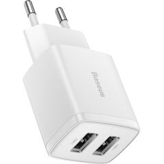 Ładowarka Baseus Compact 2x USB-A 2.1 A (CCXJ010202) 11026517 6932172606916