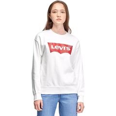 Levi`s Levi's Graphic Standard Crew Hoodie 186860011 białe L