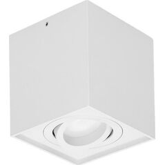Lampa sufitowa Orno CAROLIN DLS GU10 downlight max 35W, IP20, kwadrat, biały,AD-OD-6145WGU10