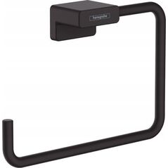 Hansgrohe Wieszak na ręcznik typu Ring, czarny matowy