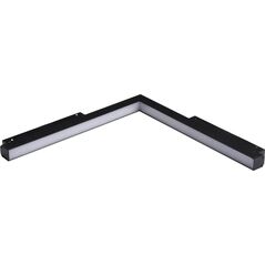 Azzardo Lampa podłużna do szyn magnetycznych Saga AZ4619 LED 24W czarna