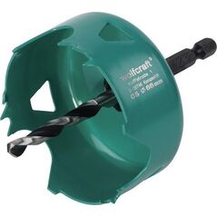 Wolfcraft Otwornica ze stali węglowej 105 mm Wolfcraft z uchwytem
