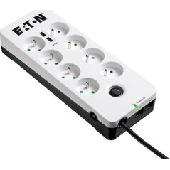 Listwa zasilająca Eaton Listwa antyprzepięciowa Protection Box 8 Tel@ USB FR