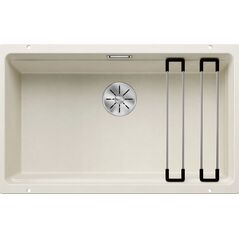 Zlewozmywak Blanco BLANCO ETAGON 700-U Silgranit delikatny biały, InFino, szyny