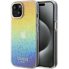 Guess Guess GUHCP14SHDECMI iPhone 14 / 15 / 13 6.1" wielokolorowy hardcase IML Faceted Mirror Disco Iridescent