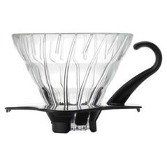 Hario Zaparzacz przelewowy szklany Drip V60-01