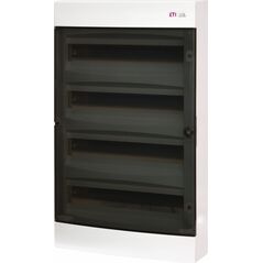 Etipo Obudowa ETI Polam 001100320 natynkowa 4x18 modułowa drzwi transparentne ECT 4x18PT-s