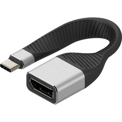 Adapter AV Techly Techly Typ C auf Displayport/F flex Adapter