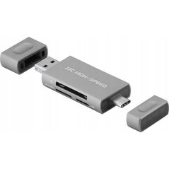 Czytnik JJC Czytnik kart pamięci JJC USB / USB-C SD, NM i microSD (SDXC, SDHC)