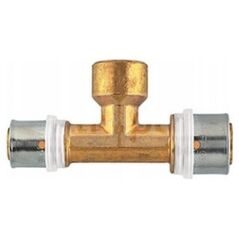 Herz Trójnik zaprasowywany 32x3-3/4''-32x3 GW