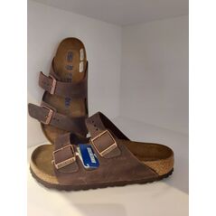 Birkenstock Birkenstock Arizona FL WB Habana 452761 Brązowe 36