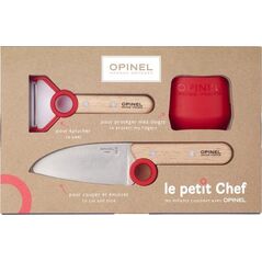 Opinel Opinel Le Petit Chef Zestaw Red