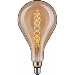 Paulmann LED BigDrop fil 400lm E27 1800K ści gold 7W podwójna spirala 230V