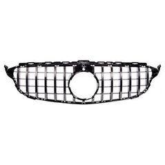 MTuning Grill sportowy GT Chrome Camera MERCEDES C-Class W205 S205 A205 C205 przed liftem 2014-2018