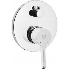 Bateria prysznicowa KFA 4729-410-40 / KFA / ANGELIT /  BATERIA NATRYSKOWA PODTYNKOWA, DWUFUNKCYJNA, BIAŁY-CHROM /
