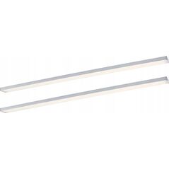 Paulmann Zestaw opraw podszafkowych LED LINE DIM PIR 2x6W 2x500lm 550mm 30000K 230V chrom matowy / aluminium