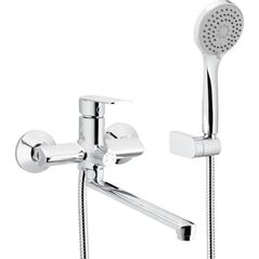 Bateria wannowa 4428-715-00 / KFA / AGAT / BATERIA WANNOWO-UMYWALKOWA Z NATRYSKIEM PUNKTOWYM, CHROM