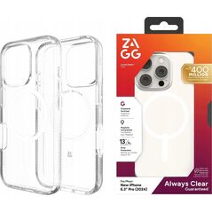 Zagg International ZAGG Crystal Palace Snap - obudowa ochronna do iPhone 16 Pro kompatybilna z MagSafe (clear)