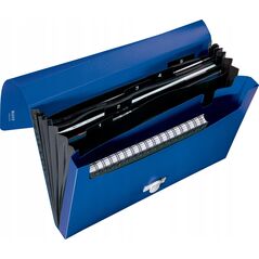 Leitz Teczka z 5 przeg Recycle A4 PP niebieska