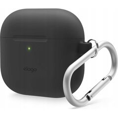 Elago Elago AirPods 4 Hang Silicone Case - etui z karabińczykiem do AirPods 4 czarne - Gwarancja bezpieczeństwa. Proste raty. Bezpłatna wysyłka od 170 zł.
