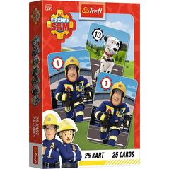 Trefl 2w1 Karty PIOTRUŚ Strażak Sam gra karciana pan +Pamięć Memo memory PL / ANG