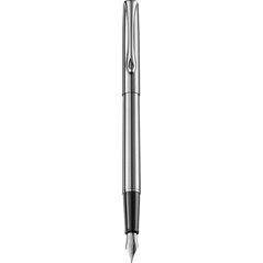 pióro wieczne Traveller 12 x 3 cm stal nierdzewna/chromowane srebro medium
