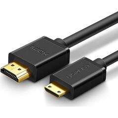 Kabel Ugreen HDMI Mini - HDMI 1.5m czarny (UGR449BLK)