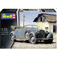 Revell Model plastikowy Pojazd Typ 320 w142 Cabriolet 1/35