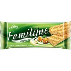 Jutrzenka Wafle FAMILIJNE Orzechowe 180g JUTRZENKA