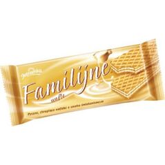 Jutrzenka Wafle FAMILIJNE Śmietankowe 180g JUTRZENKA