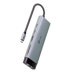 TP-LINK USB-C Docking Station with HDMI 4K PD Ethernet Gray (UH9120C) (TPUH9120C) έως 12 άτοκες Δόσεις