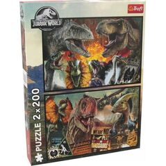 Trefl PUZZLE 2X200EL TREFL PREHISTORYCZNY SWIAT PUD8