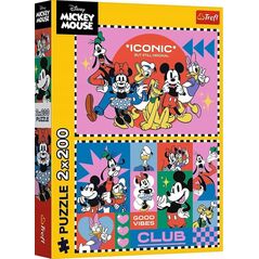 Trefl PUZZLE 2X200EL TREFL CZAS Z PRZYJACIOLMI PUD 8