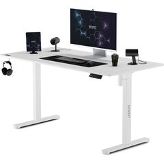 Biurko SENSE7 elektryczne Nojo 140x70 cm White