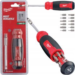Sourcing MILWAUKEE UNIVERSAL RATCHET SCREWDRIVER 14in1 TORX...