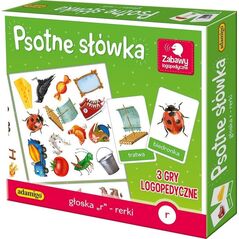 Adamigo Gra planszowa Psotne Słówka -Głoska R-rerki