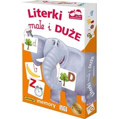 Adamigo Adamigo Gra Memory Literki Małe I Duże