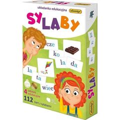 Adamigo Układanka edukacyjna - Sylaby