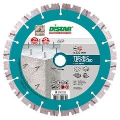 Di-Star Tarcza diamentowa Technic Advanced 1A1RSS/C3-H 232x2.6/1.8x12x22.23-16